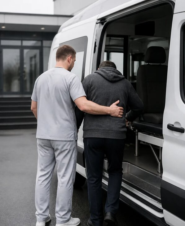 Организация медтранспортировки в Дивногорске от 5055 р. | Медзона