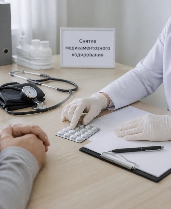 Снятие медикаментозного кодирования в Дивногорске от 5055 р. | Медзона