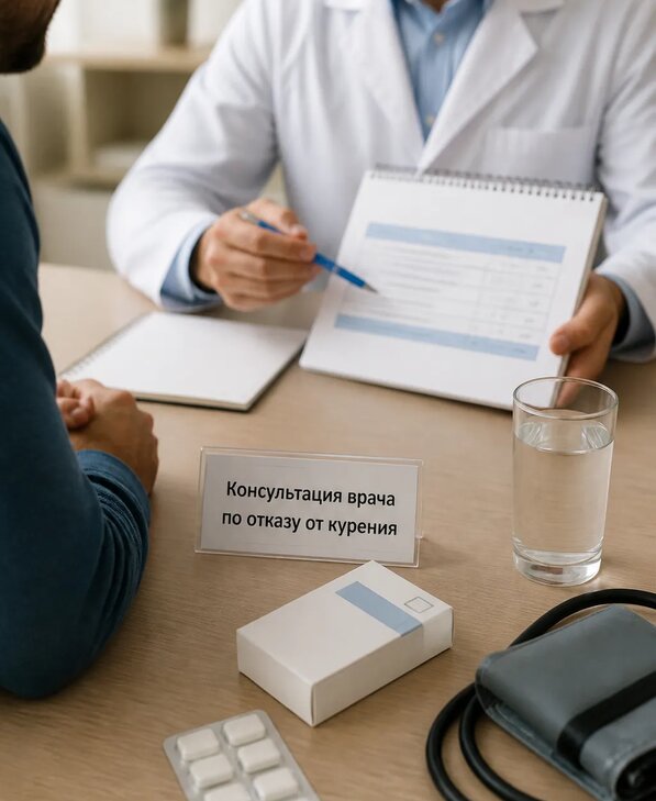 Консультация врача по отказу от курения для взрослых в Дивногорске